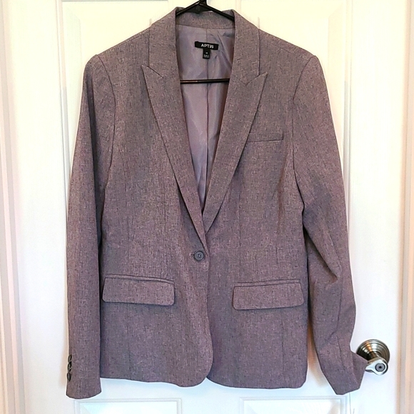Apt. 9 Gray Suit Jacket NWT - Picture 1 of 5
